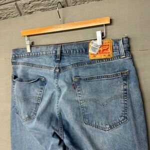 Levi's 505 Mens Jeans Light Wash Regular Fit Stretch W36 L32